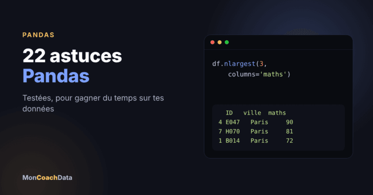 22 astuces Pandas qui rendront ton travail plus efficace couverture 22 astuces pandas